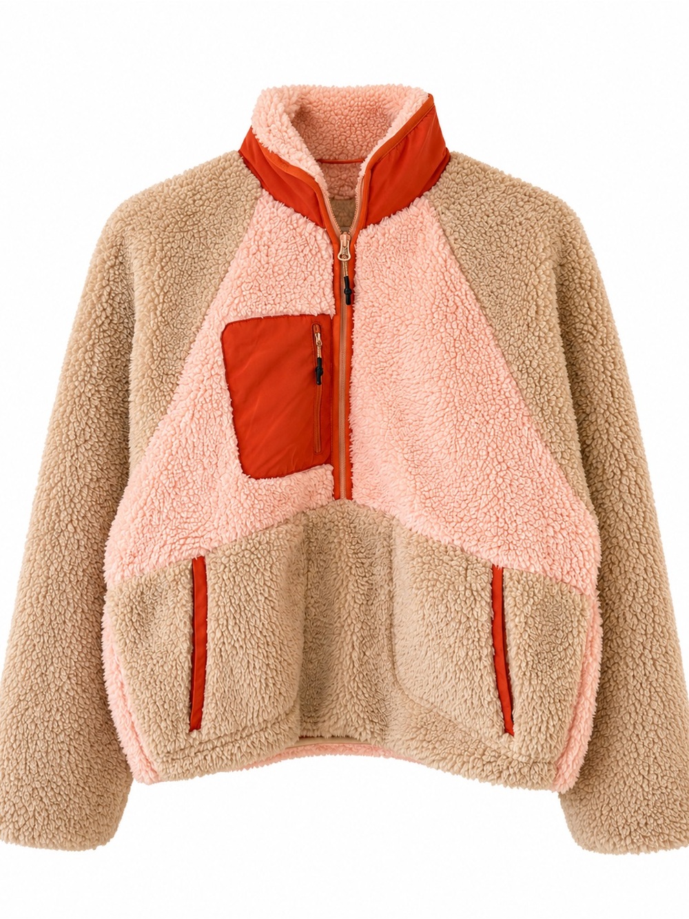 Stoic Sherpa Fleece Jacket Size XS